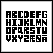 Alphabet in Squares